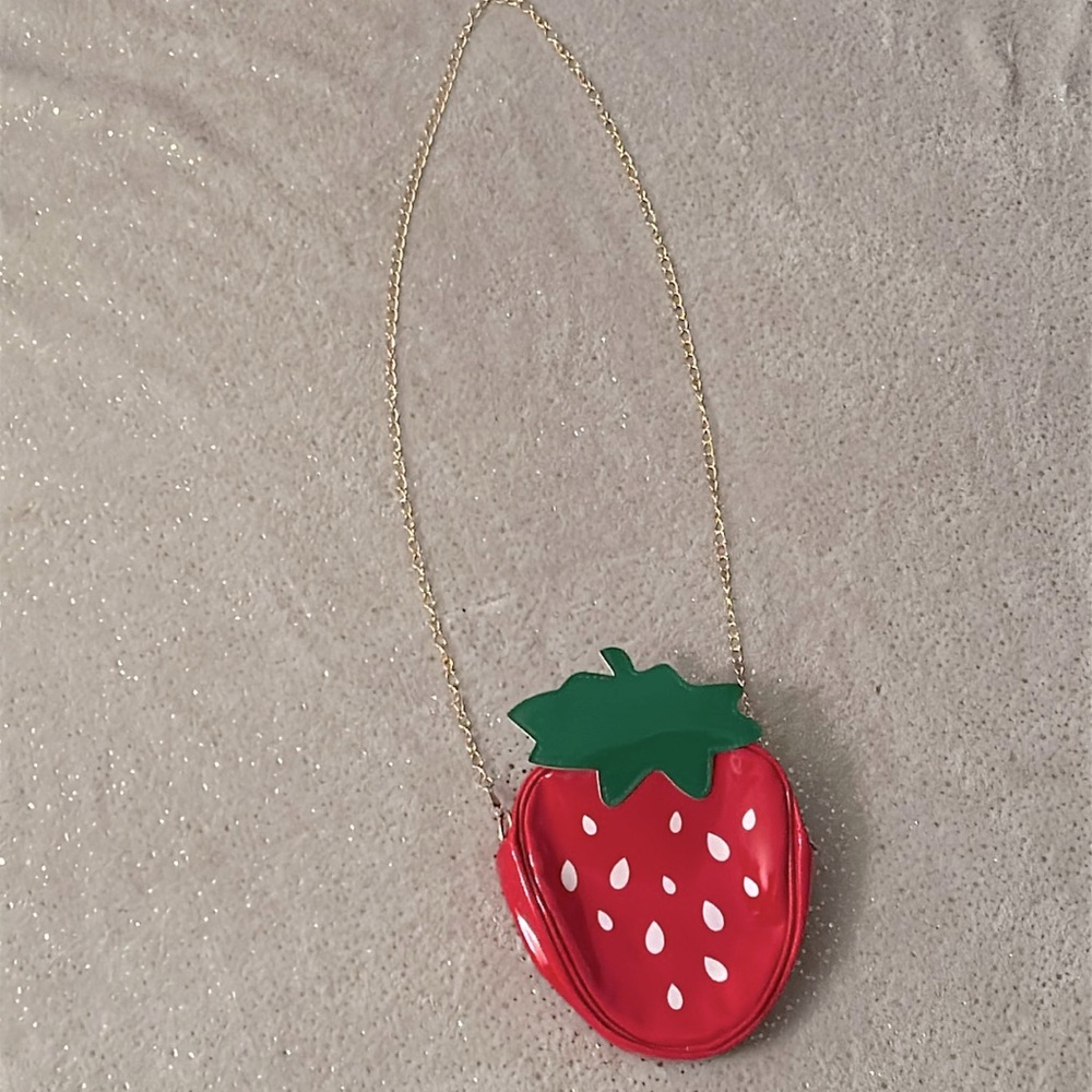 strawberry purse